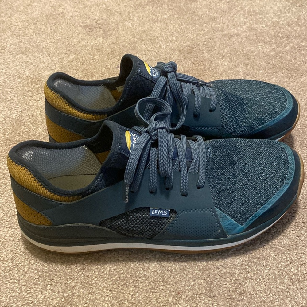 Lems Mesa Coastal blue size 12 barefoot sneakers